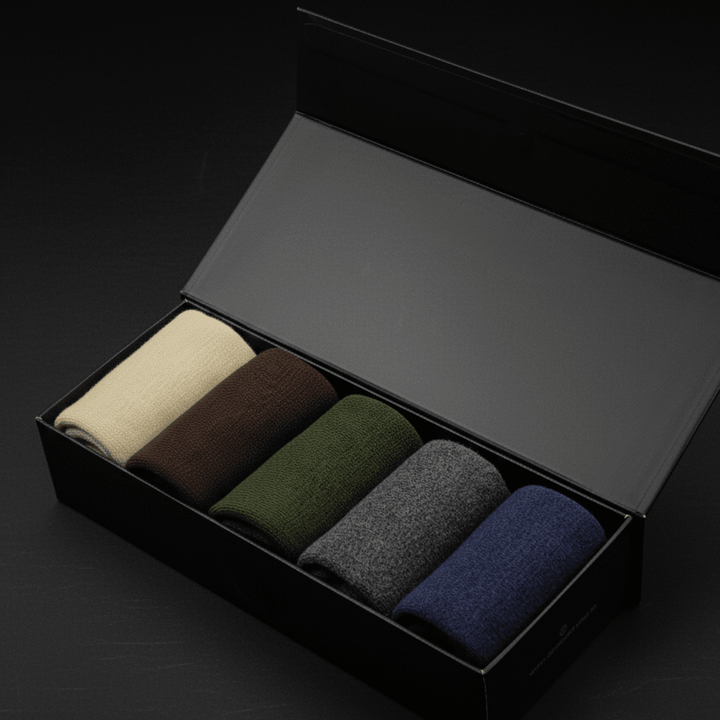 Drumdark Edition Premium Full-Length Cotton Socks1-Sockscarving® Full Length Cotton Crew Socks – Drumdark Edition-
