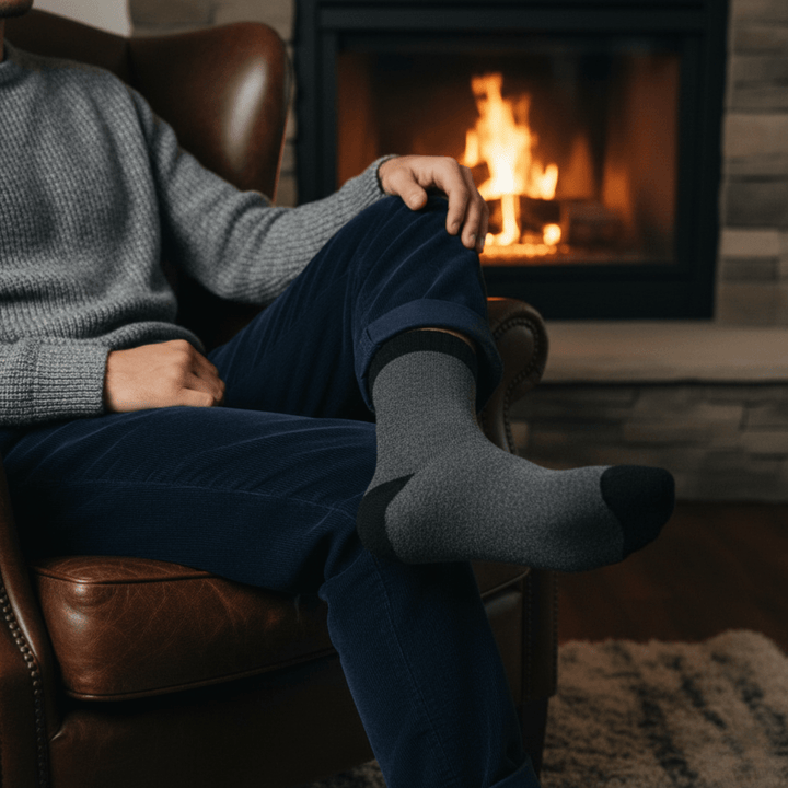 Drumdark Edition Premium Full-Length Cotton Socks-Sockscarving® Full Length Cotton Crew Socks – Drumdark Edition-
