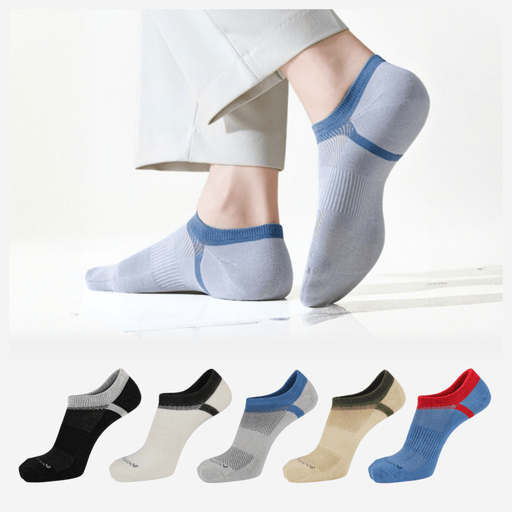 Echo Edition Super Breathable Low-Cut Socks Pack of 5 – Sockscarving

