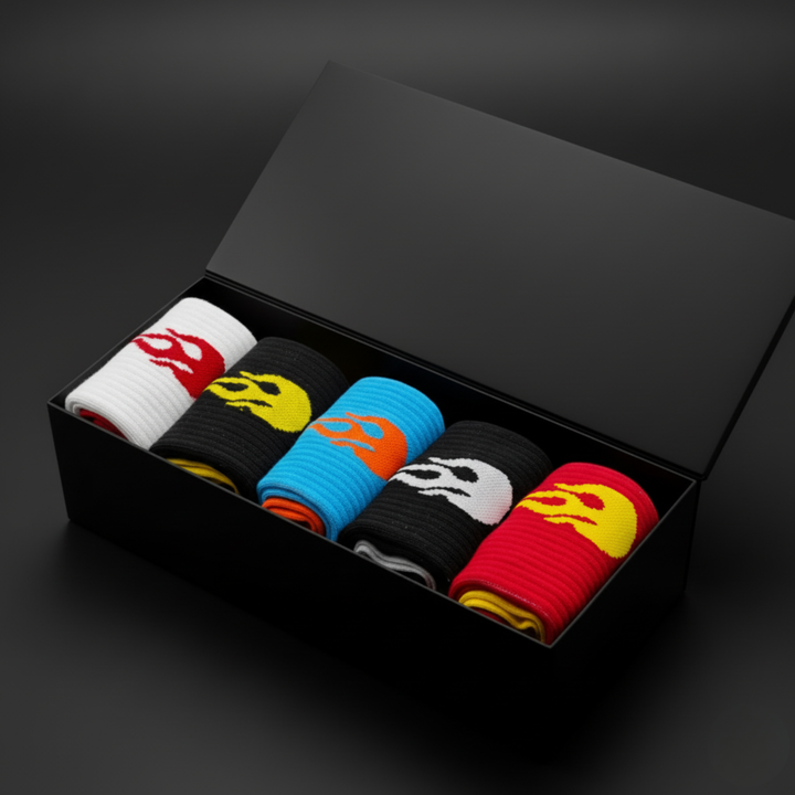 Flame Runners Edition- Pack of 5-pairs