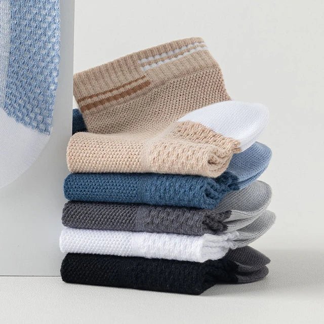 Full-Length Crew Socks with Formal Shoes – Stretch Edition-Stretch Edition-