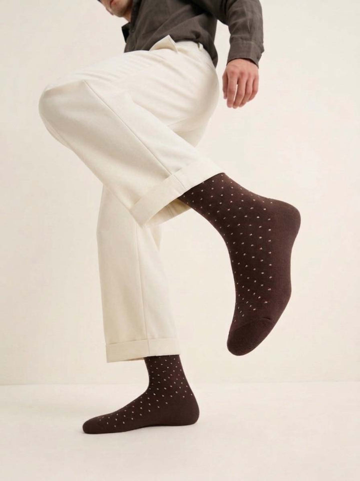 Polka Dot Edition - Brown/White dots