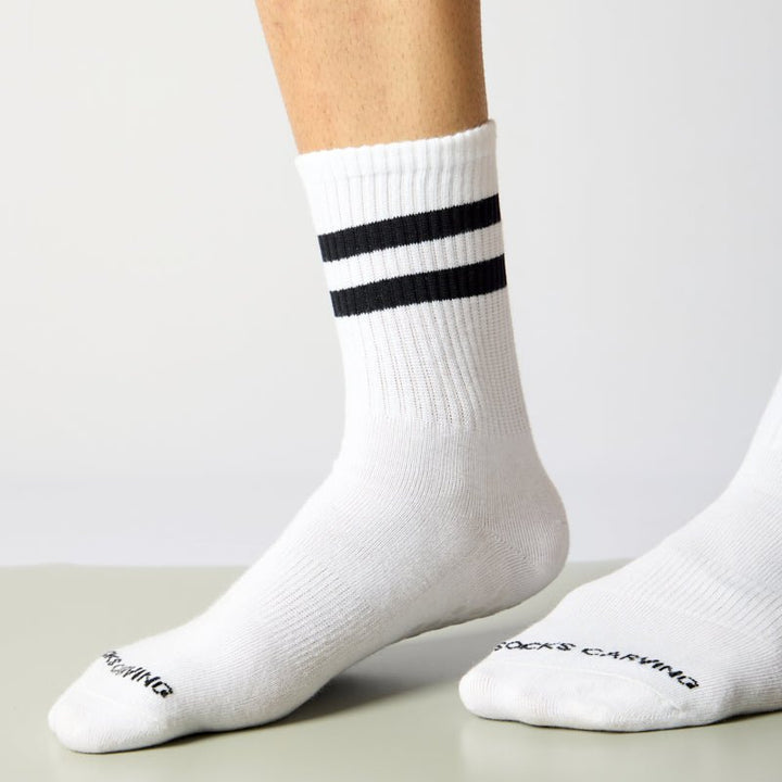 Grip Socks for Yoga, Gym & Sports | Anti-Slip Silicon Sole | Sockscarving