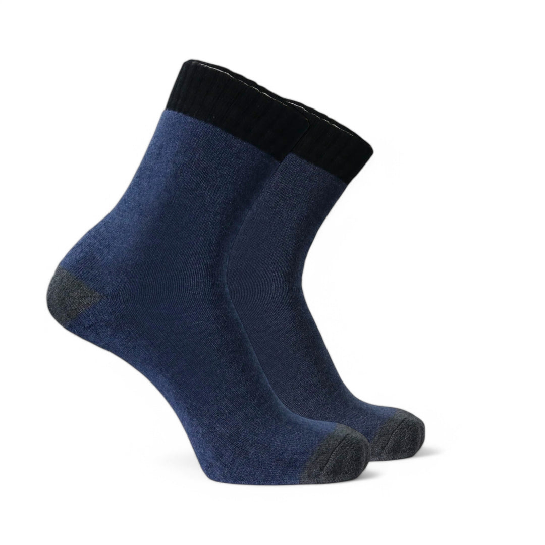 -BLUE/GREY- DRUMDARK EDITION- ORGANIC TERRY COTTON-
