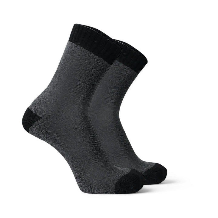 GREY/BLACK- DRUMDARK EDITION- ORGANIC TERRY COTTON