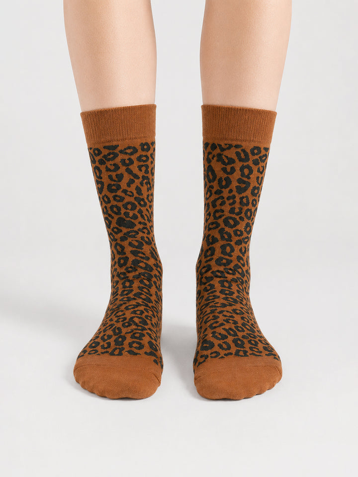 Classic Leopard Socks- Safari Edition