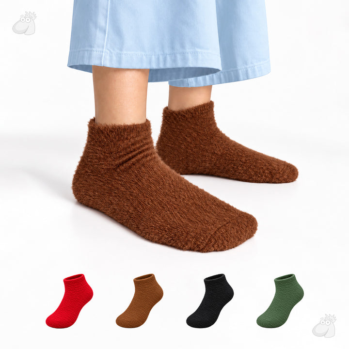 Socks affair Furry Cozy Cushion Women&