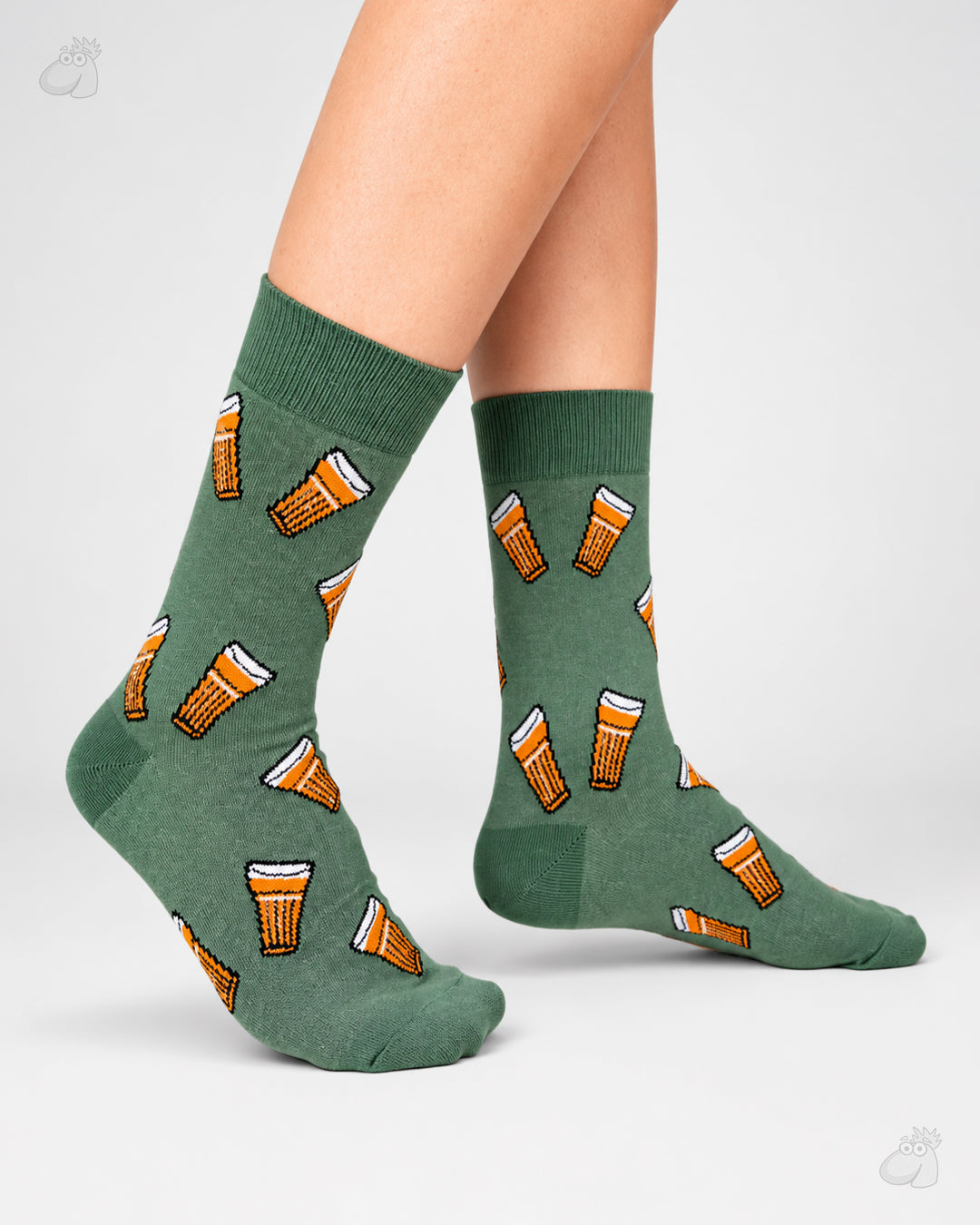 Chai Socks Sockscarving- Chhap Chhap Edition