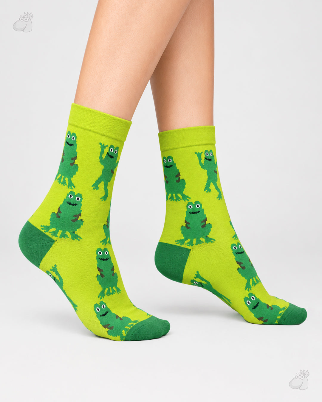 Frog Socks Sockscarving- Chhap Chhap Edition