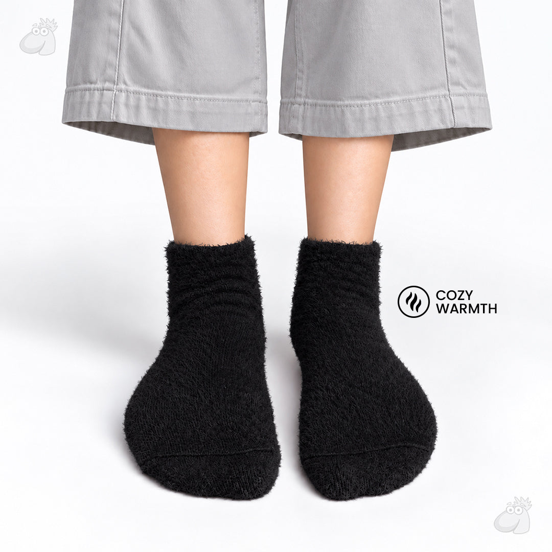 Socks affair Furry Cozy Cushion Women&