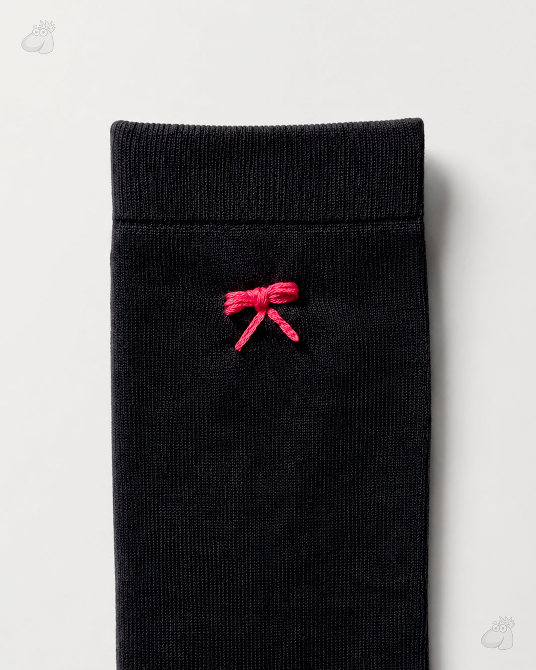 Samarth Collection - Red Bow, Handcrafted Socks