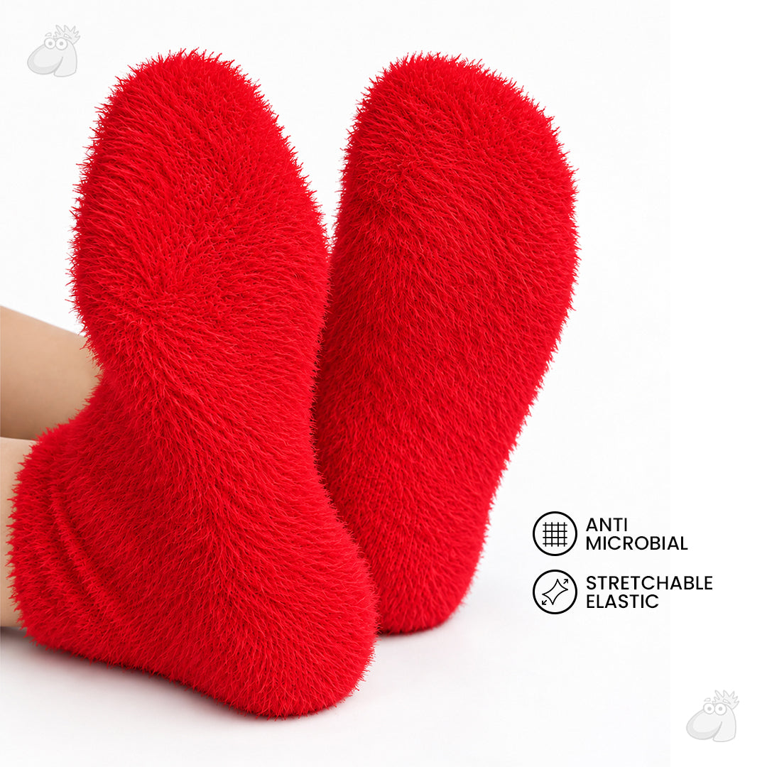 Socks affair Furry Cozy Cushion Women&