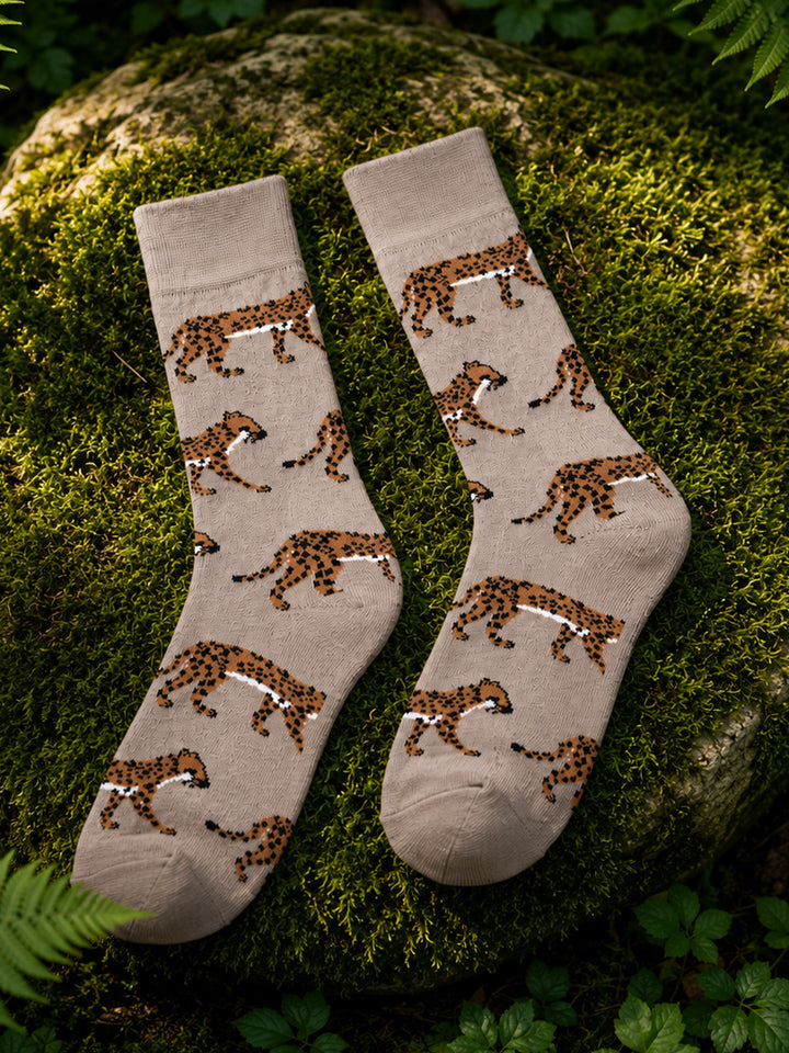 Sandy Socks- Safari Edition