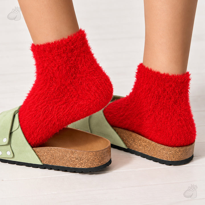 Socks affair Furry Cozy Cushion Women&