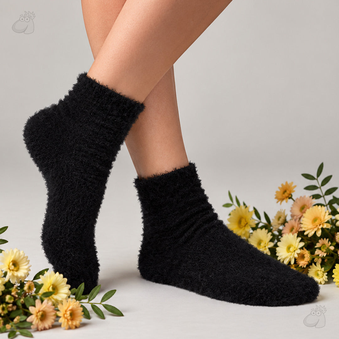 Socks affair Furry Cozy Cushion Women&