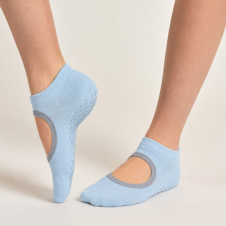 Yoga Socks — Blue