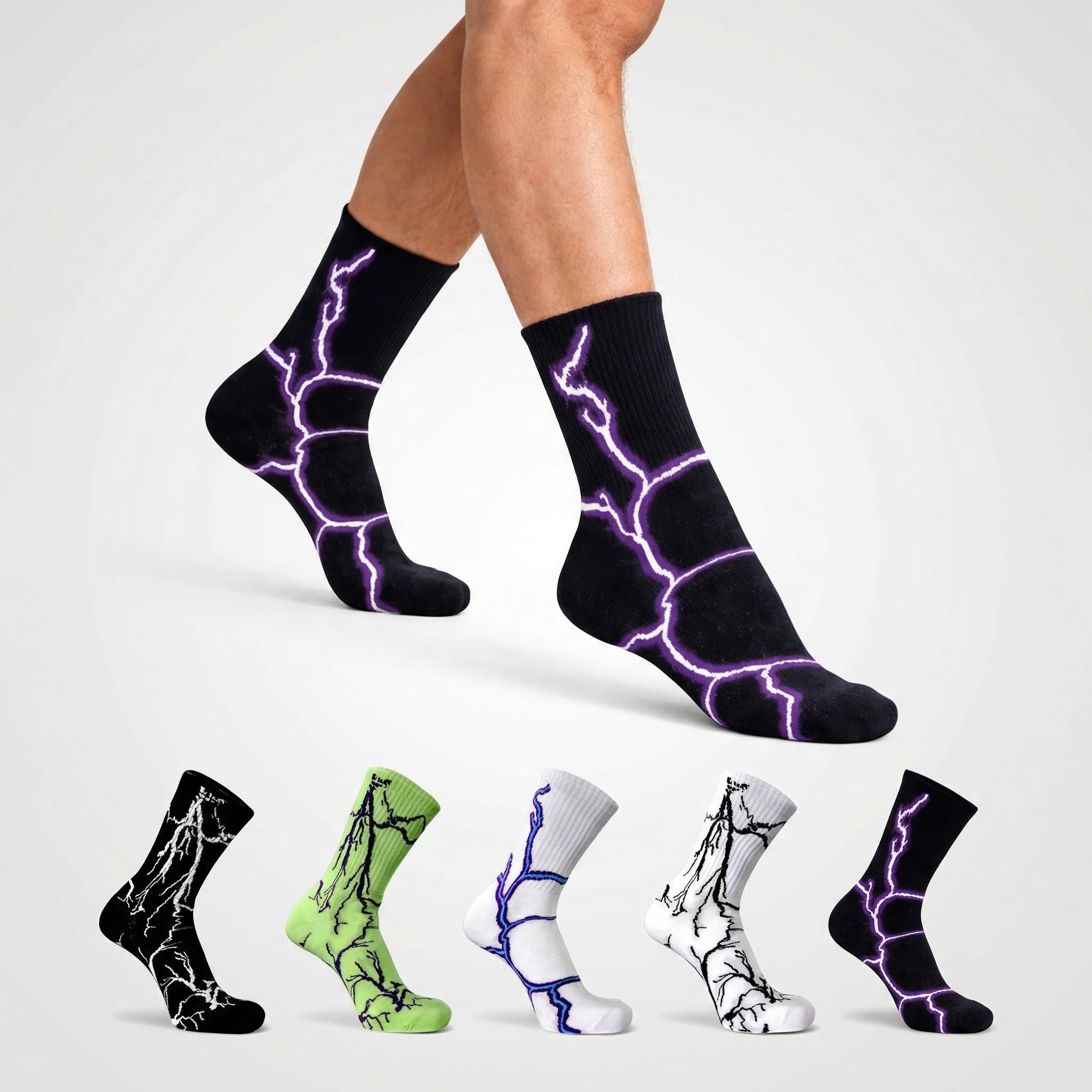 Buy Lightning Edition Socks | Energetic Design & Comfy Fit