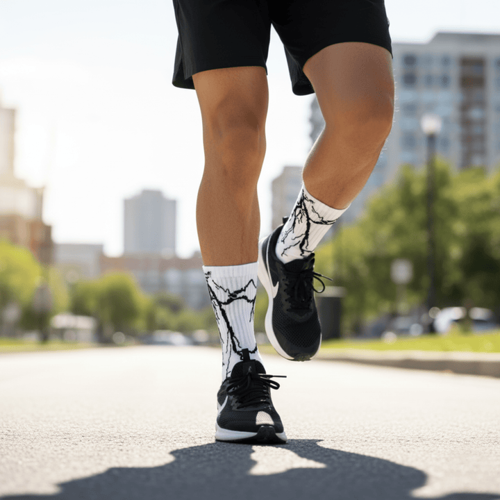 Lightning Edition Bold Crew Socks Pack of 5 – Sockscarving