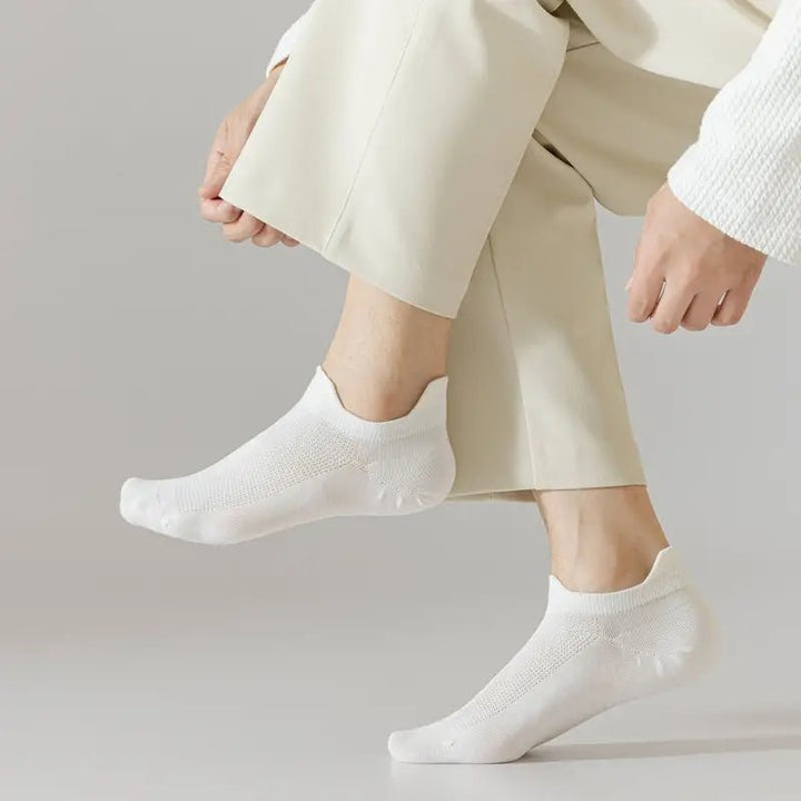 Mellow Comfort Edition ultra-soft no-show low-cut socks unisex – breathable combed cotton daily wear | Sockscarving® -Sockscarving® Mellow Comfort No-Show Edition (Pack of 6 | Unisex)-