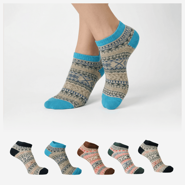 Sockscarving Micro-Armed No-Show Edition invisible socks pack of 5