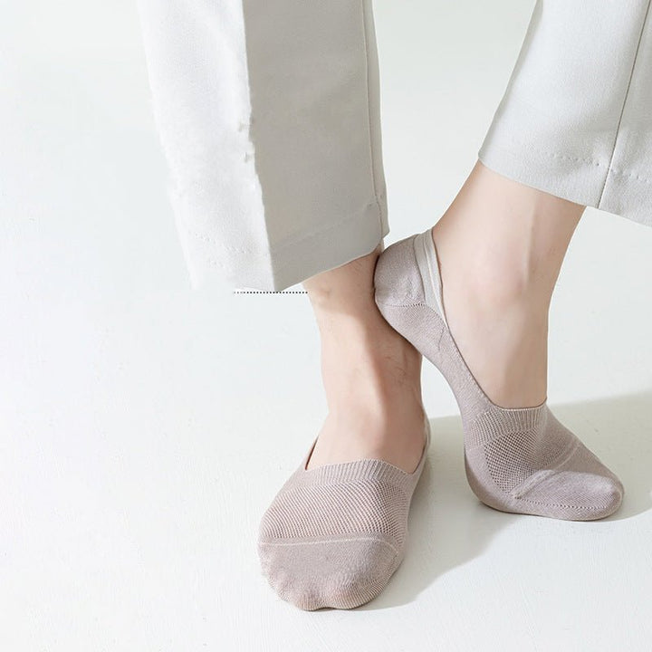 No-Slip Loafer Socks Pack of 8 Invisible Anti-Slip – Sockscarving134-No-Slip Noshow Edition-