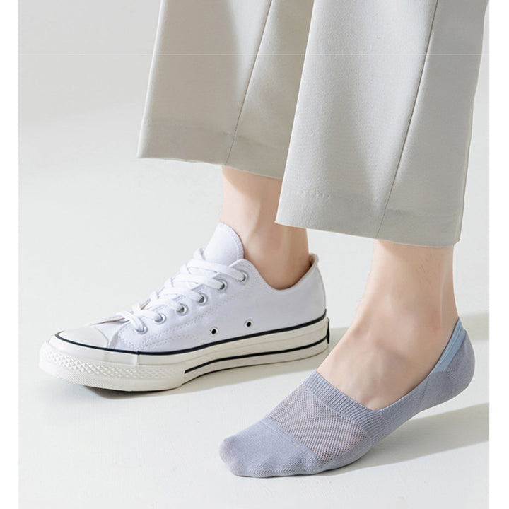 No-Slip Loafer Socks Pack of 8 Invisible Anti-Slip – Sockscarving