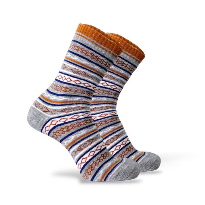 -GREY/BROWN- MULTICOLOR WOOLEN EDITION-