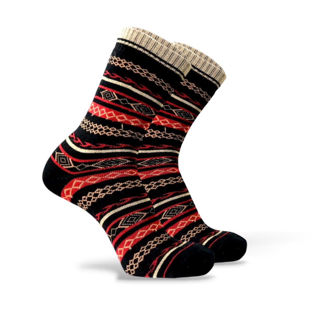 -BLACK/RED- MULTICOLOR WOOLEN EDITION-