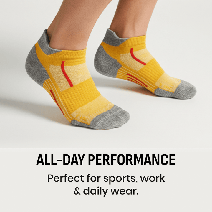 Super Sporty Edition Cushioned Ankle Sports Socks Pack – Sockscarving