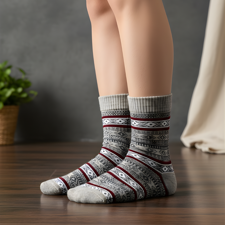 Anti-odor winter socks from Supermicro Edition with smooth elastic comfort