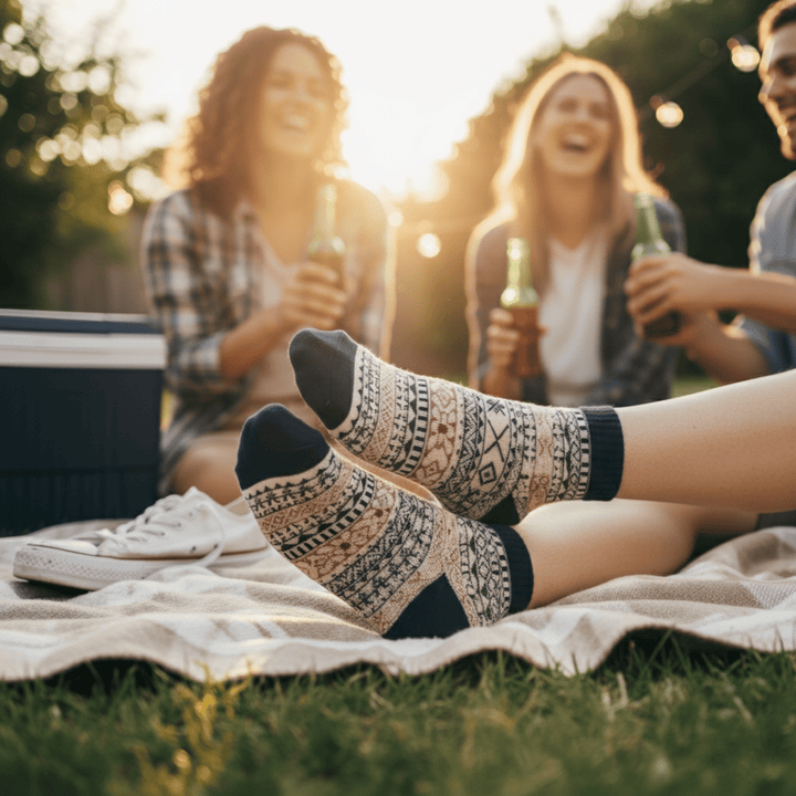 Anti-slip no-show socks for everyday wear