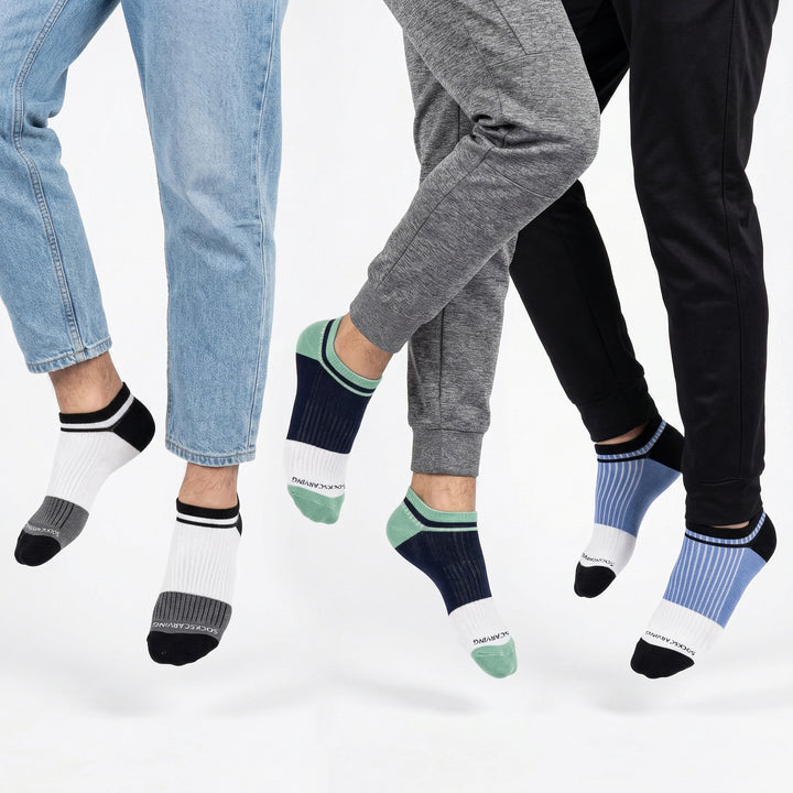 avik edition low cut ankle cotton socks13-Sockscarving® Avik Edition-