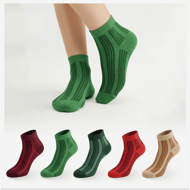 Awning Edition cotton ankle socks for everyday comfort