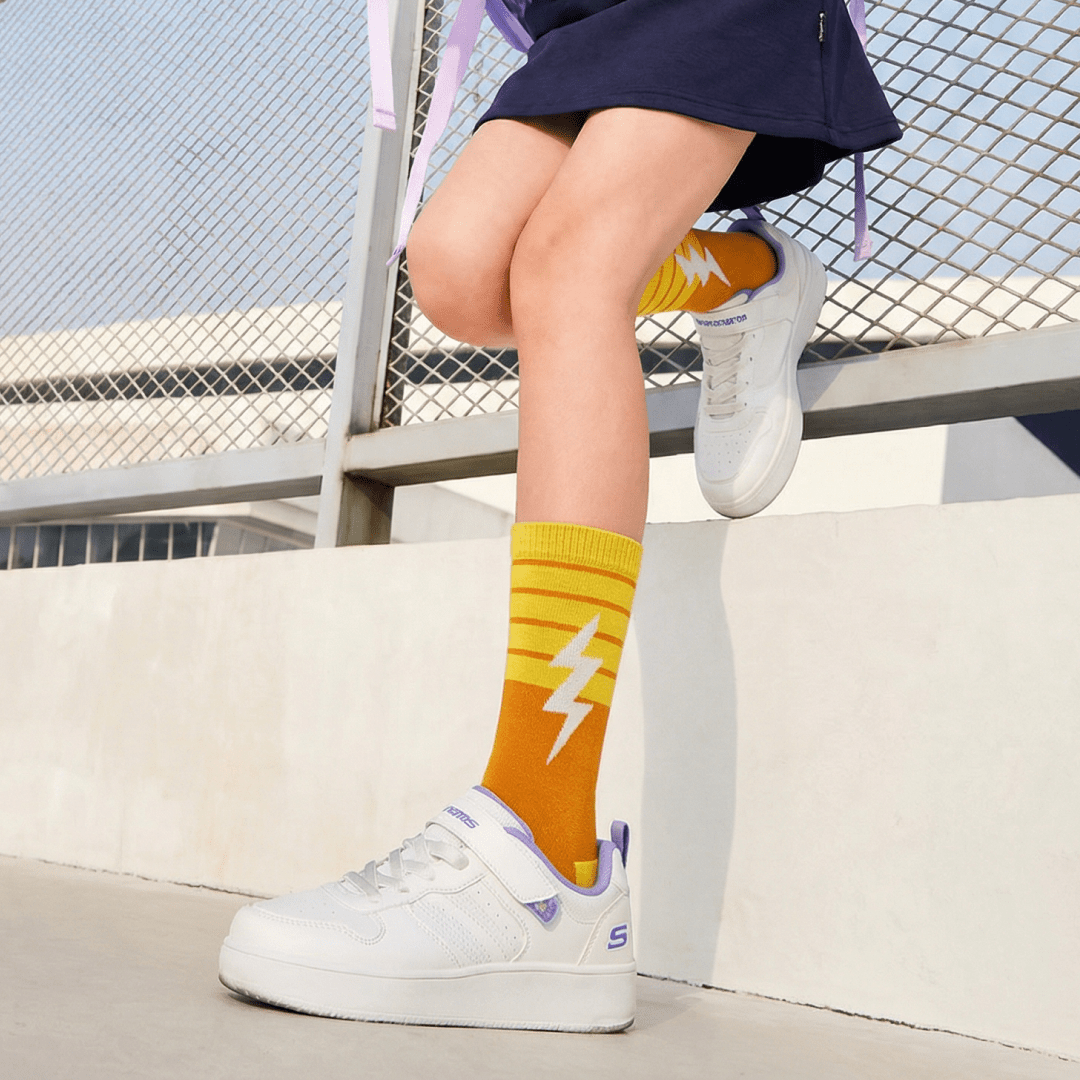 Boltflex Edition socks made in India-Sockscarving Boltflex Court Socks-