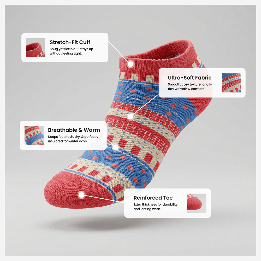Breathable ankle socks designed for all-day comfort-Sockscarving® NEOS ANKLE EDITION-