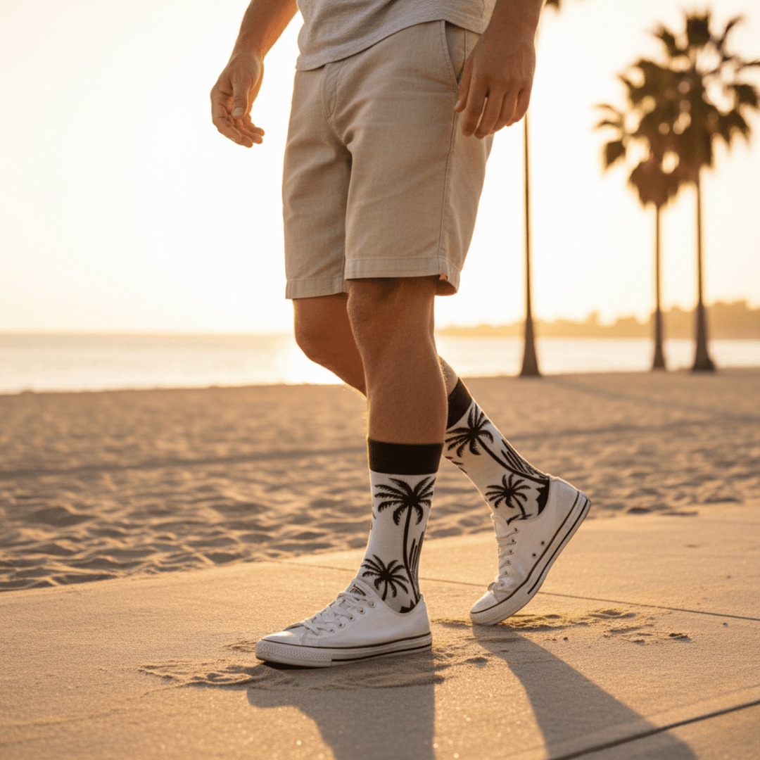 Premium brown cotton ankle socks for men and women