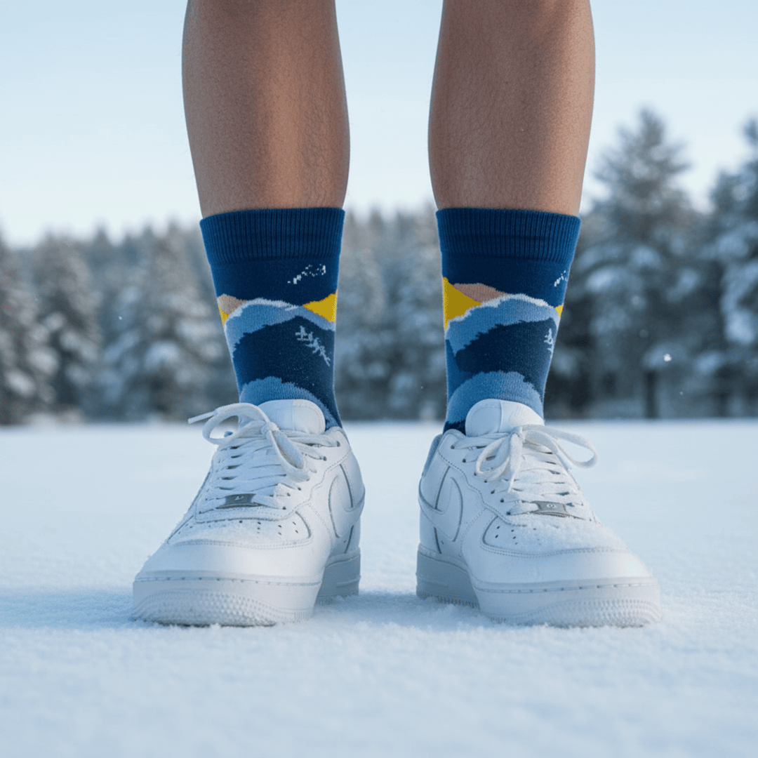 Chrome cotton multicolour full length socks