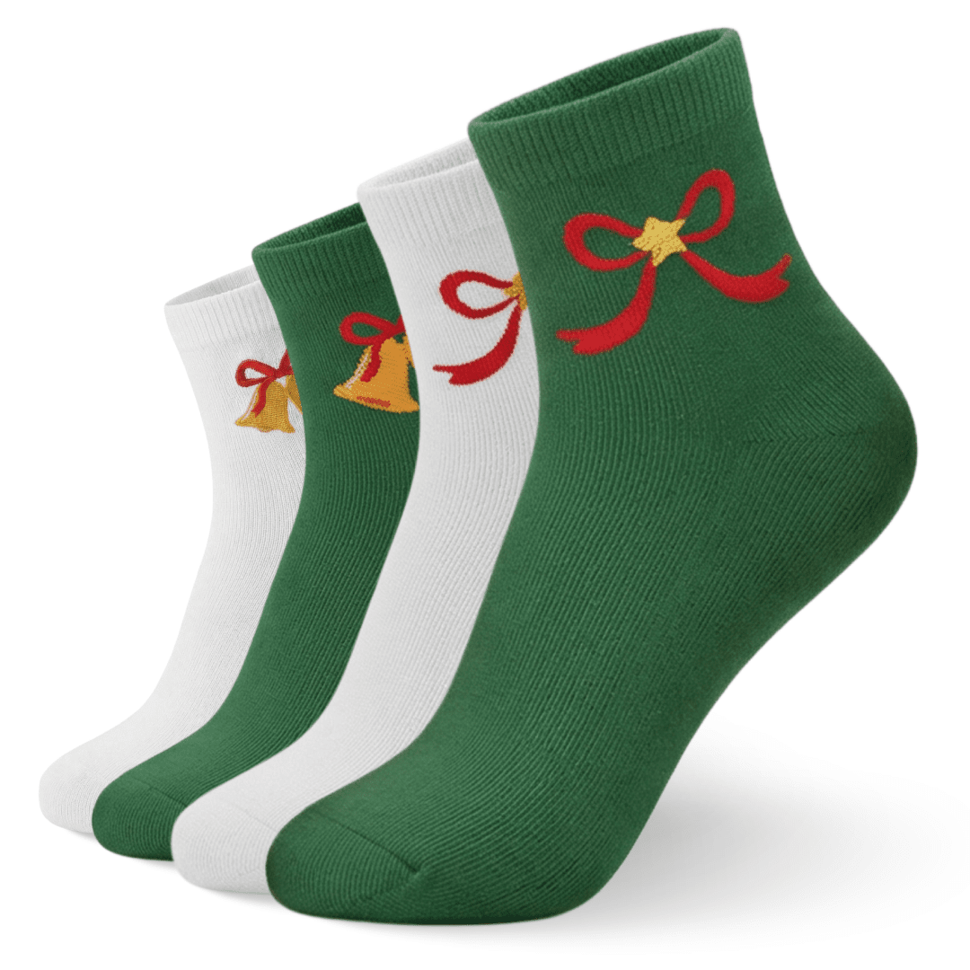 Breathable cotton couple socks for everyday wear-Sockscarving Festival Harmony Couple Edition-