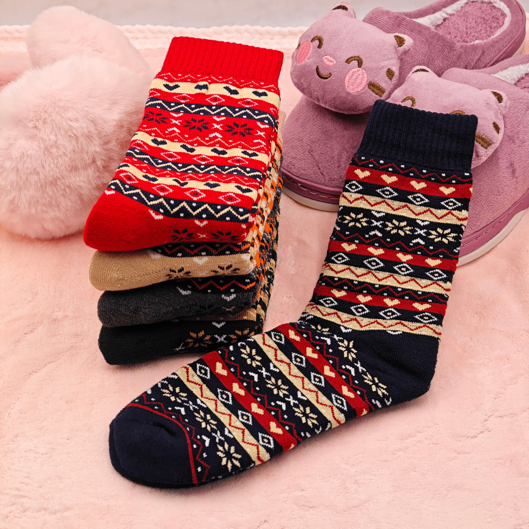 Comfortable full-length socks for daily wear