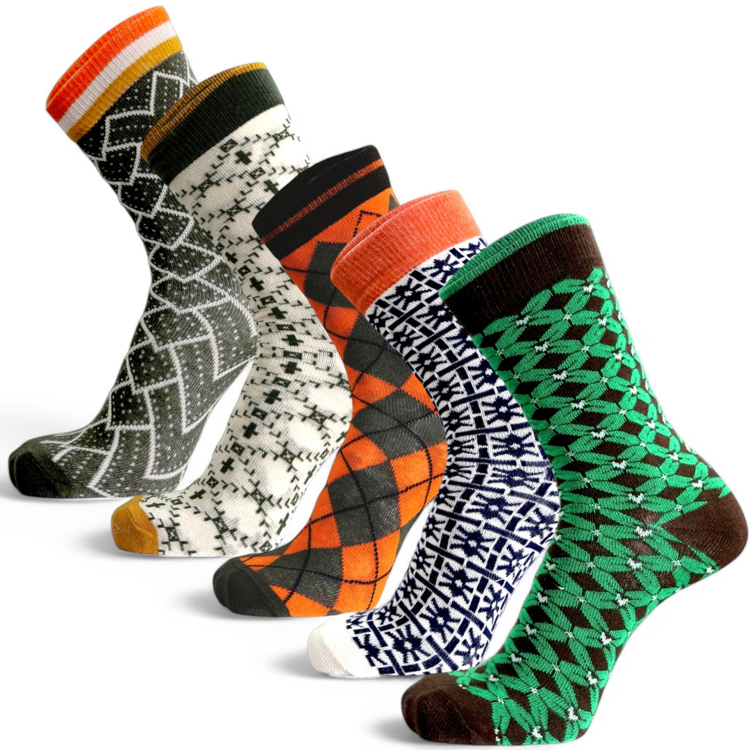 derp womens socks pack of 5 cotton cushioned breathable no smell socks9-Sockscarving® Derp Cushion Full-Length Edition (Pack of 5 | Women)-