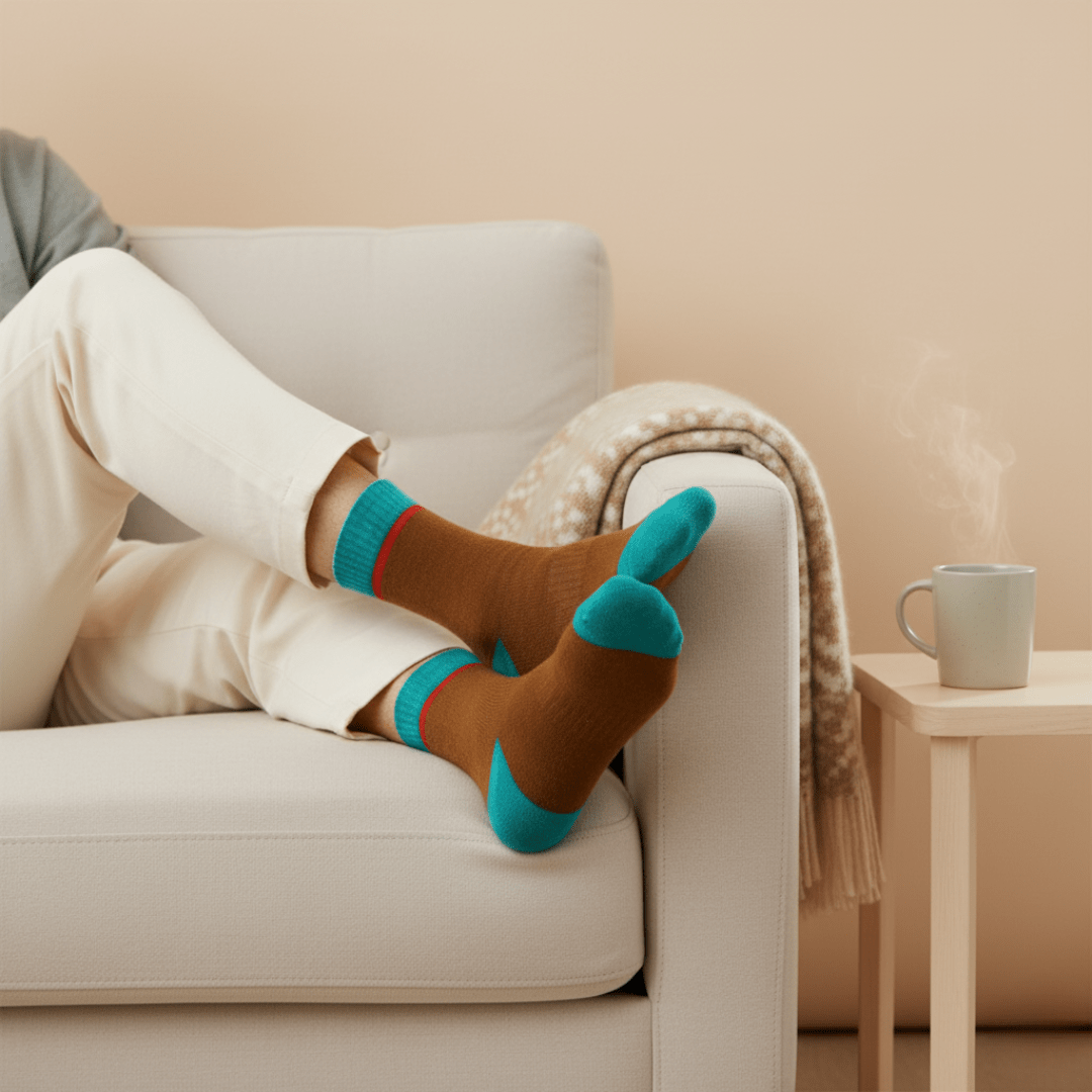 elegance socks pack of 6 premium cotton full length breathable unisex socks3