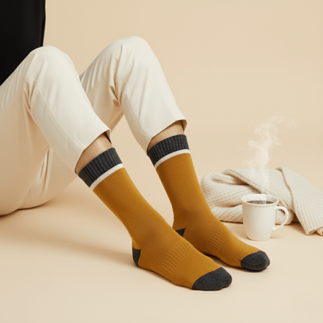 elegance socks pack of 6 premium cotton full length breathable unisex socks5