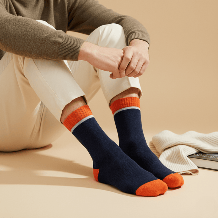 elegance socks pack of 6 premium cotton full length breathable unisex socks8