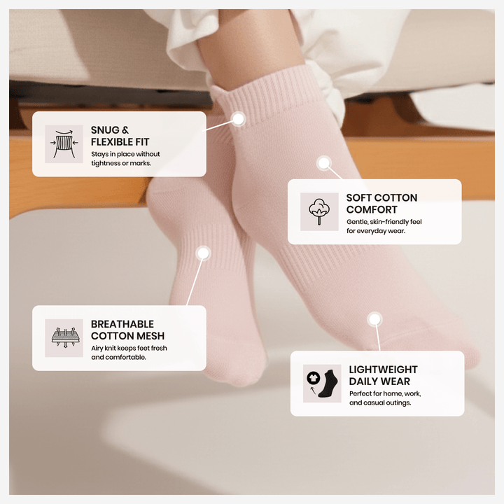 Everyday casual socks Minimal Luv Edition for daily comfort-Sockscarving Minimal luv Edition-
