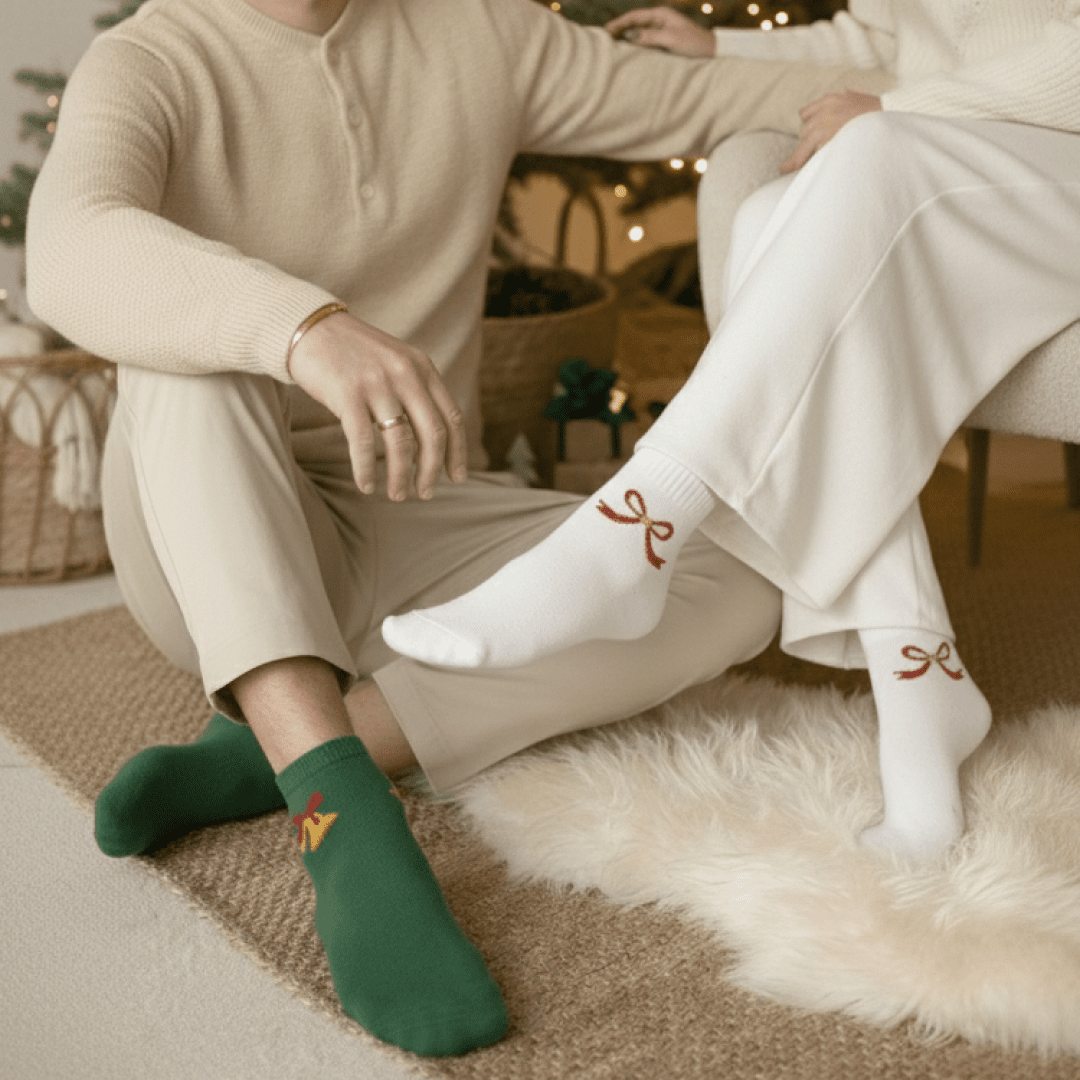 Festival Harmony couple socks gift set