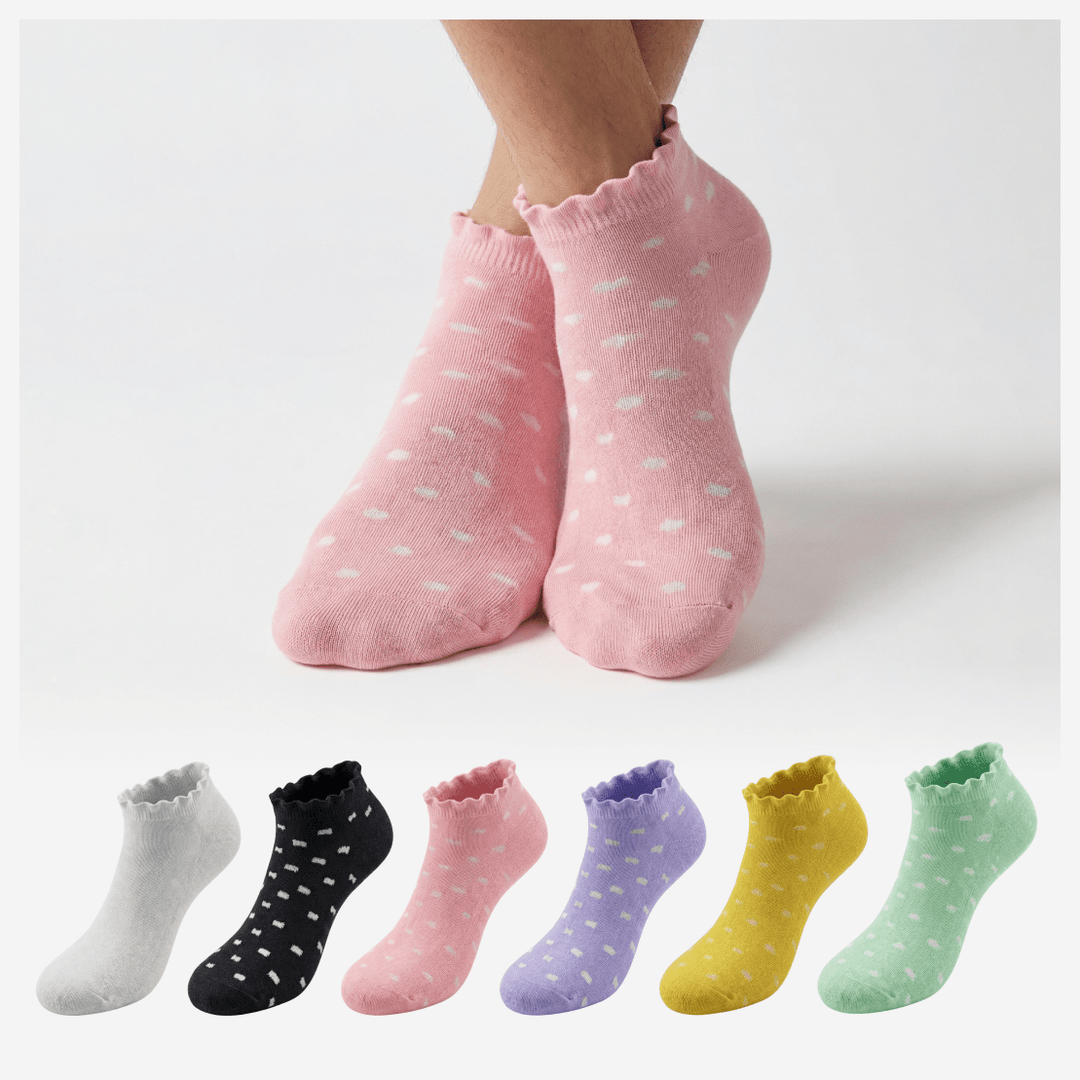 Floral Pastel Edition cotton socks for everyday comfort