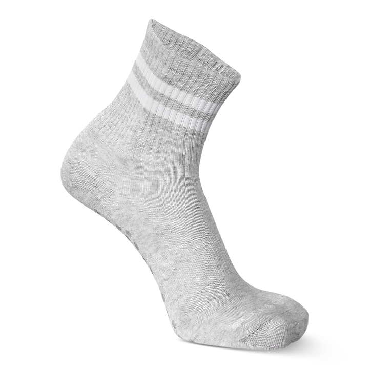 Silicon Grip Socks- Black, Blue, White, Grey (Best For Yoga, Gym, Sports, Pilates)