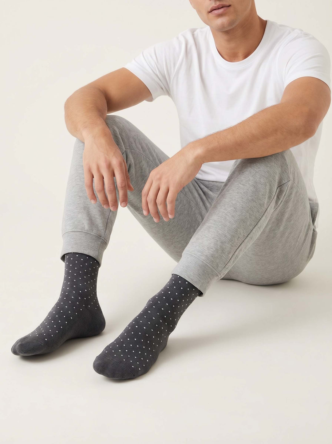 Polka Dot Edition - Dark Grey/White dots