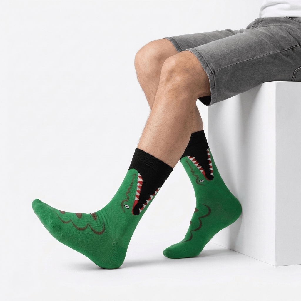 -Crocodile Socks-