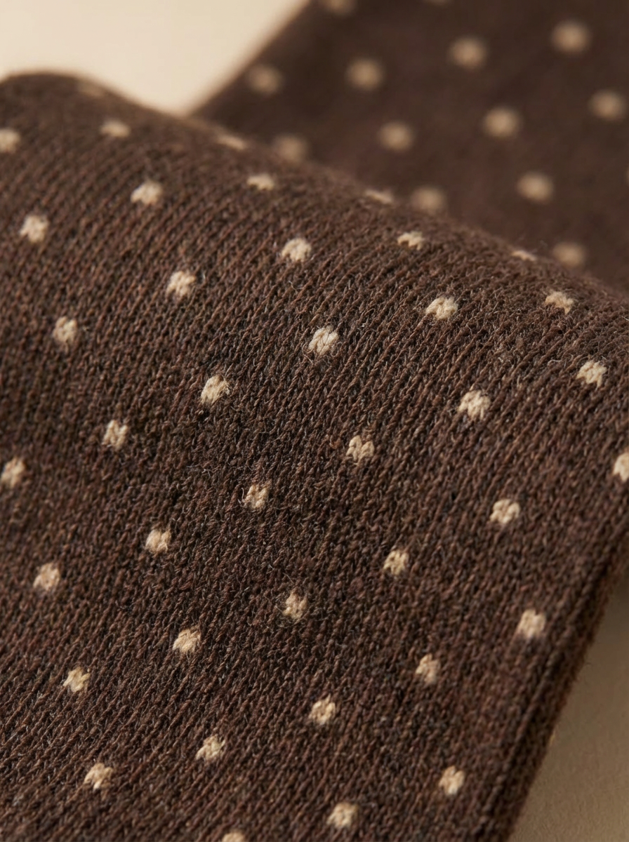 Polka Dot Edition - Brown/White dots